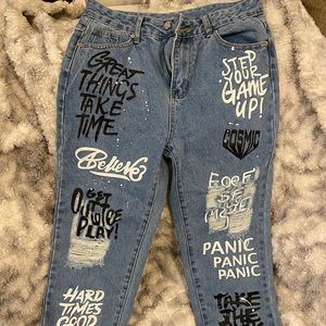 NWOT SHEIN M PETITE JEANS